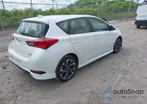 2016 Scion Im z USA, uszkodzony, nr VIN JTNKARJE2GJ519457
